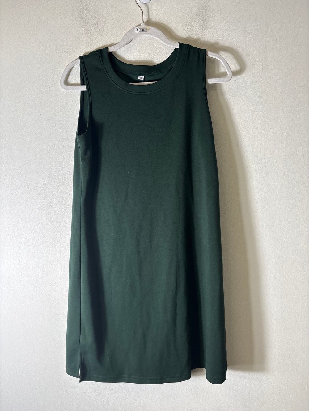 Anrabess Green Shift Tee Dress Sz S